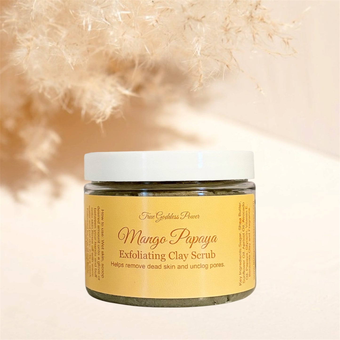 Mango Papaya Exfoliating Clay Scrub