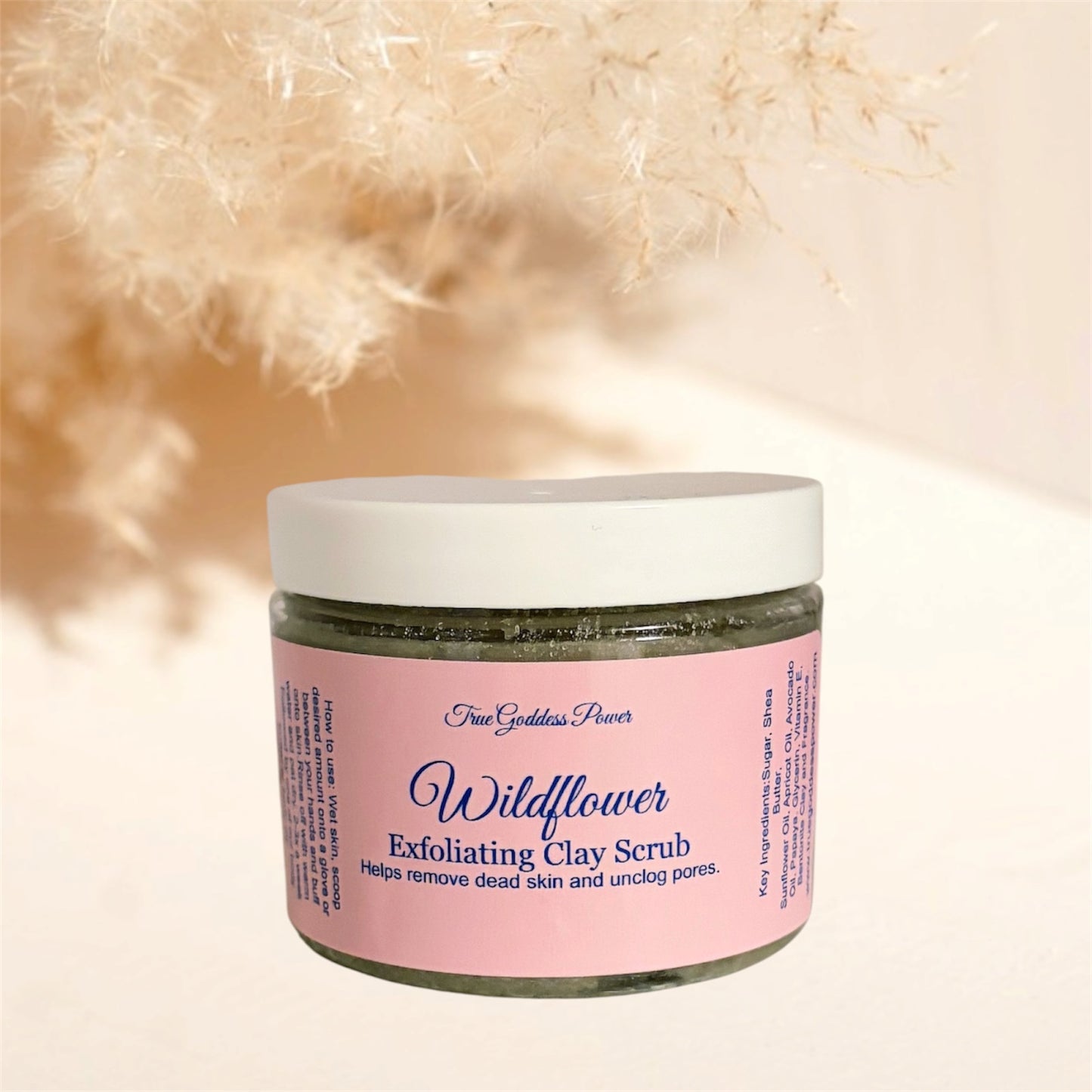 Wildflower Exfoliating Clay Scrub