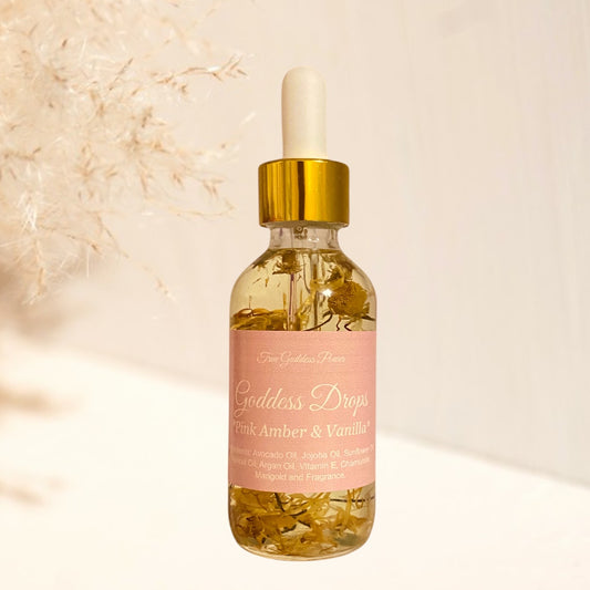 Pink Amber & Vanilla Goddess Drops