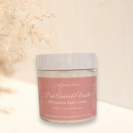 Pink Amber & Vanilla Affirmation Body Butter Cream